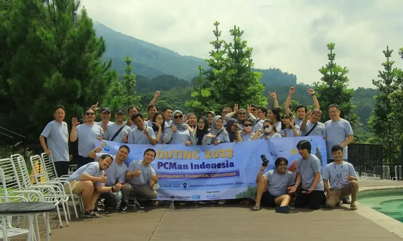 Gathering Plus Outbound di Leuweung Geledegan Ecolodge