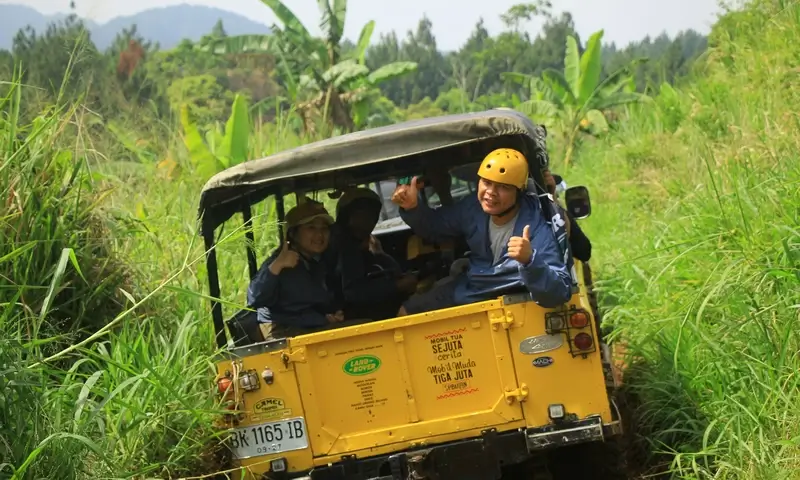 Gathering muatan Outbound plus Offroad Lido Bogor