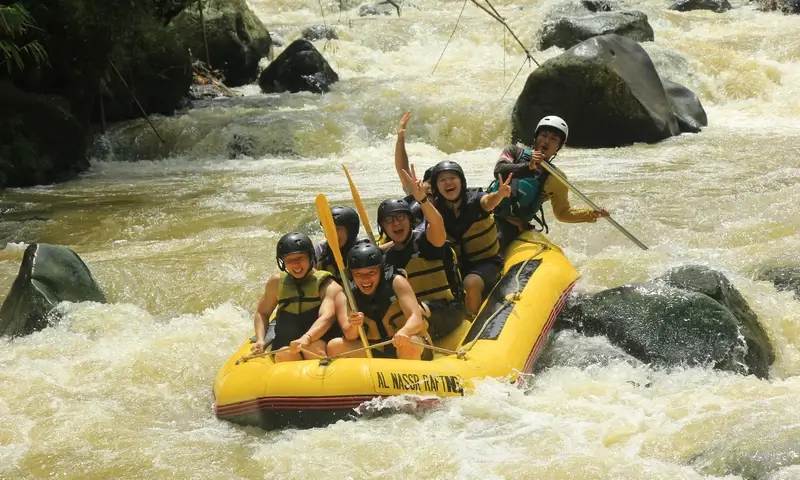 Paket Outbound Pancawati Plus Rafting Cisadane