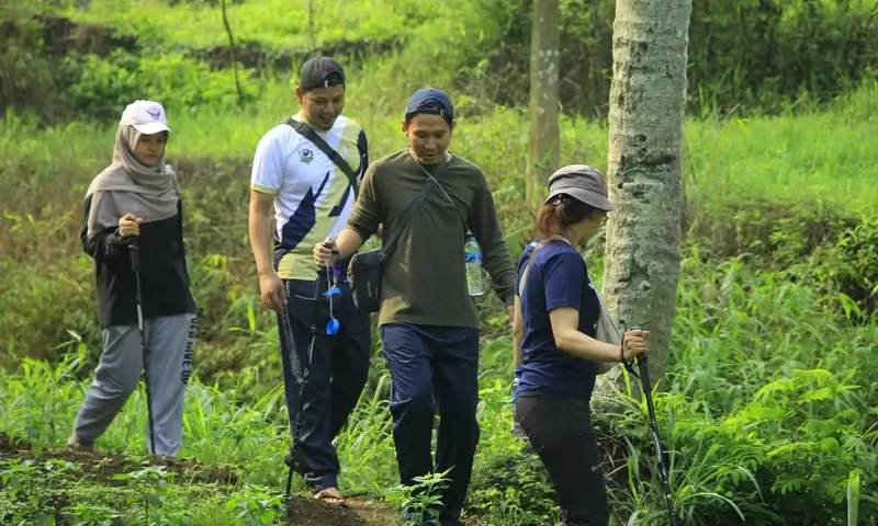 Paket Outbound Plus Trekking di Pancawati