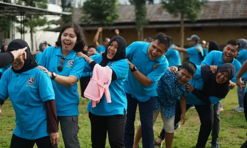 Fun Games Outbound Family Gathering di Pancawati