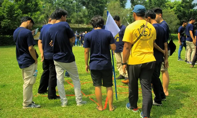 Games Employee Gathering di Pondok Kapilih