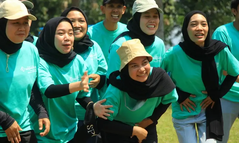 Games Kompetisi Paket Outbound di Pondok Kapilih Pancawati