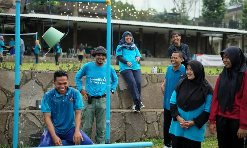 Games di Paket Family Gathering di Pondok Kapilih