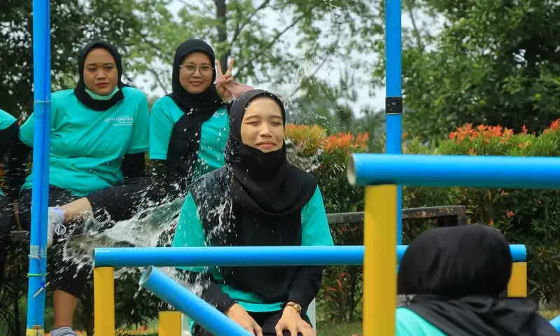Games di Paket Outbound Pondok Kapilih Pancawati