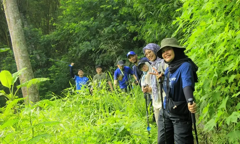 Outbound Plus Trekking di Pondok Kapilih Pancawati