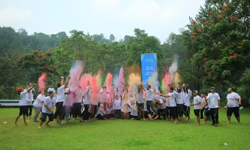 Aktivitas Gathering di Albero Hotel Pancawati Bogor