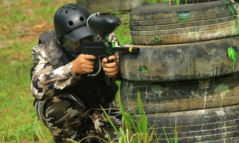 Gathering Perusahaan Plus Paintball di Bogor