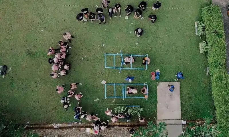 Gathering di Villa Bukit Pancawati Bogor