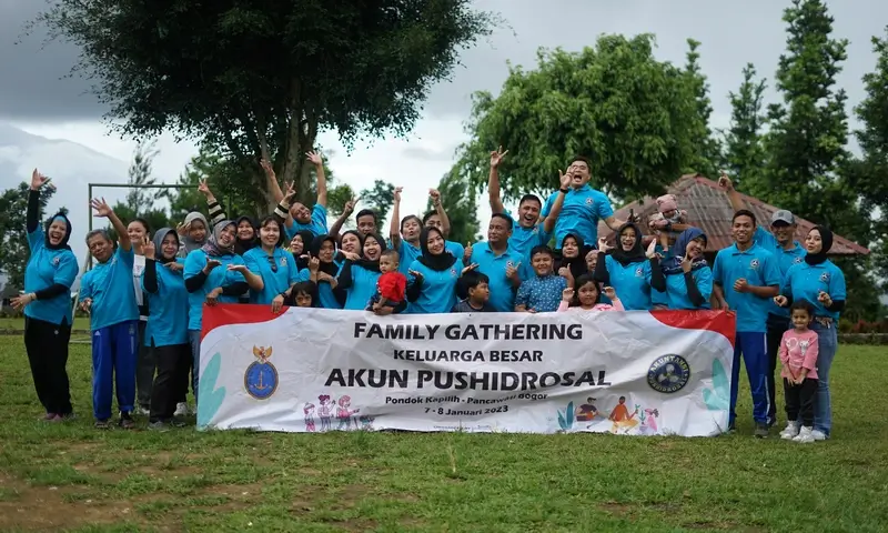 Kegiatan Family Gathering di Pondok Kapilih Pancawati