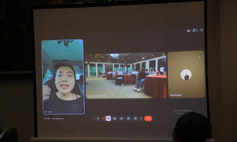 Implementasi hybrid meeting dalam acara gathering di Bogor 2026 untuk efisiensi komunikasi tim.