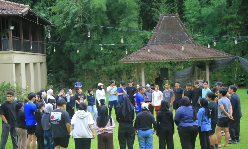 Corporate gathering dan outbound kantor di Amanuba Hotel & Resort Rancamaya Bogor